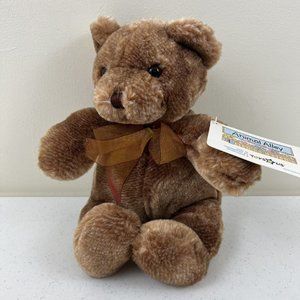 Animal Alley Bear With Bow Stuffed Animal Plush Toy
